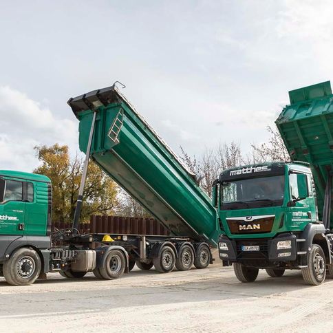 Unternehmen der Spedition Matthes Transporte in Naumburg/ Saale